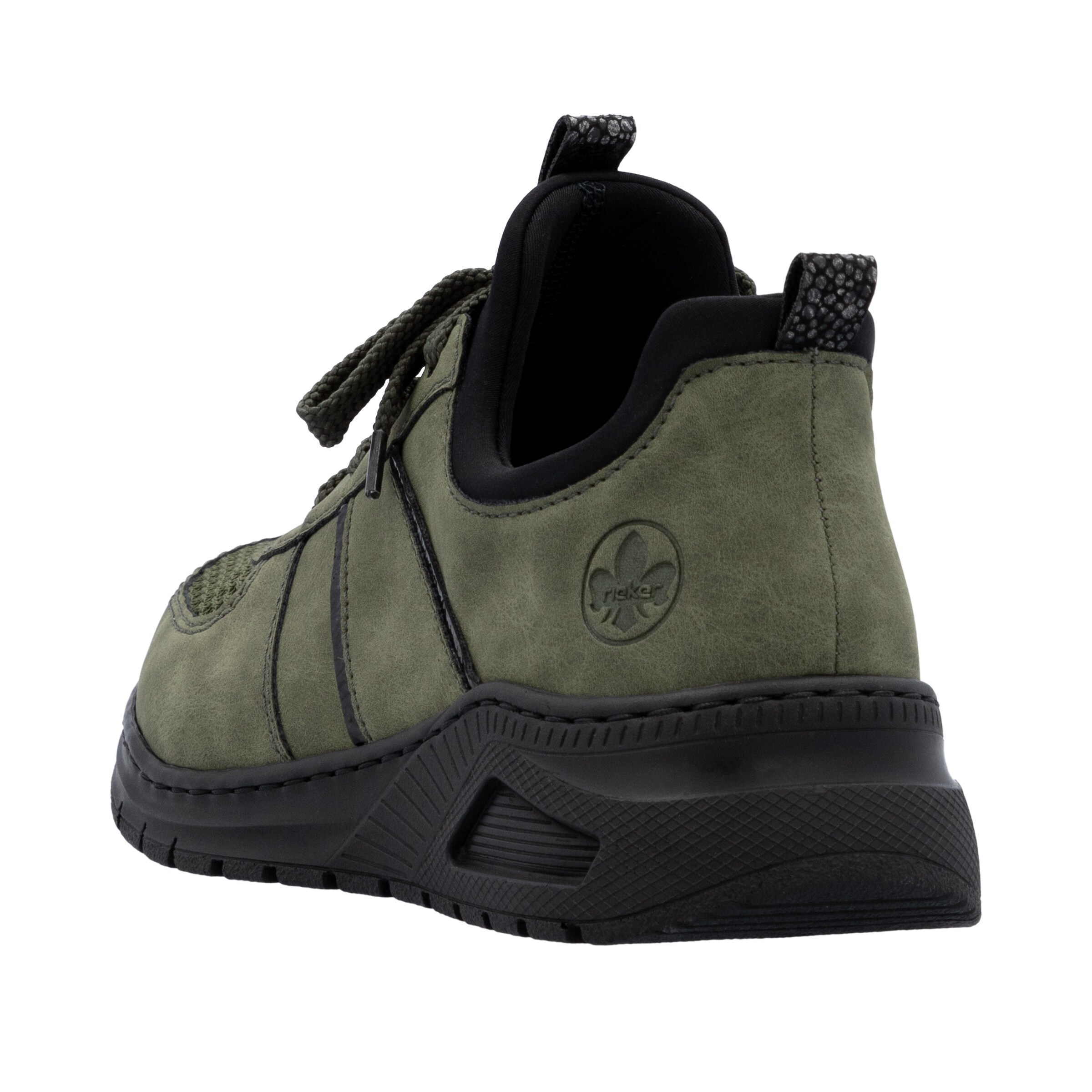 Rieker Athletic Lace-Up Shoes in Green