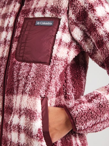 COLUMBIA Funktionsfleecejacke 'West Bend' in Rot