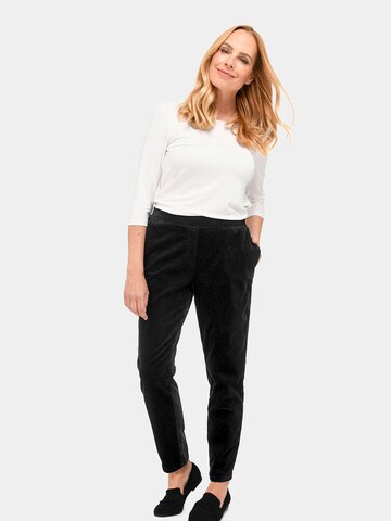 Goldner Regular Broek 'Martha' in Zwart