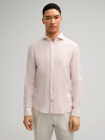 Coupe slim Chemise 'Pit' JOOP! en rose : devant