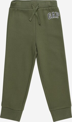 GAP Конический (Tapered) Штаны в Зеленый: спереди