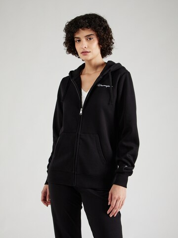 Champion Authentic Athletic ApparelGornji dio trenirke - crna boja: prednji dio