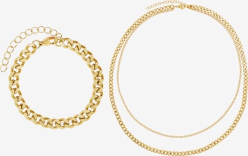 Heideman Jewelry Set 'Max' in Gold: front