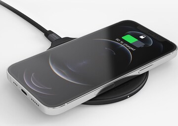 VONMÄHLEN Wireless Charging Pad 'Aura' in Schwarz