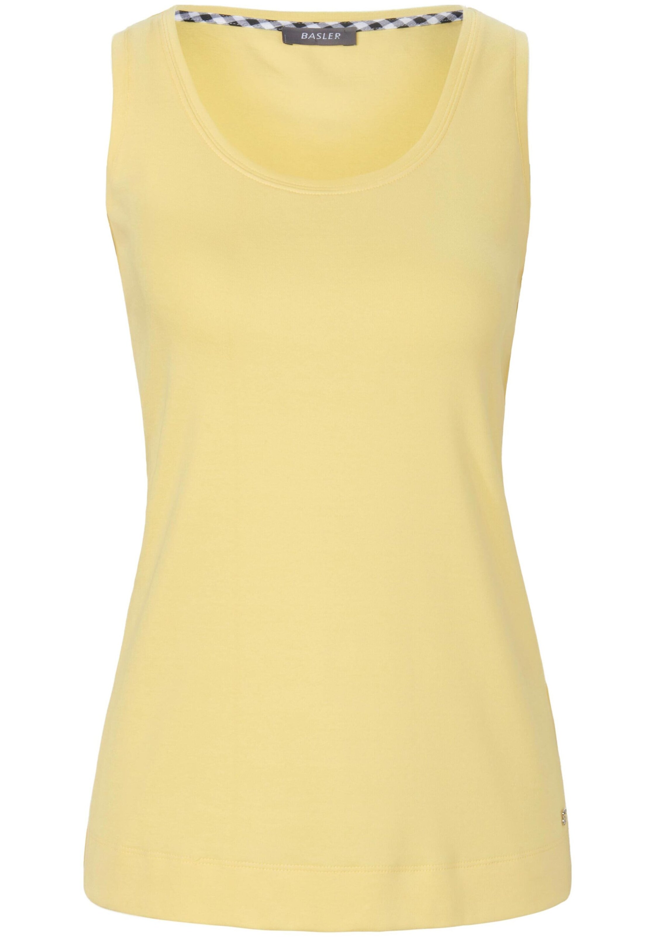 Frauen Große Größen Basler Top in Gelb - CR49559