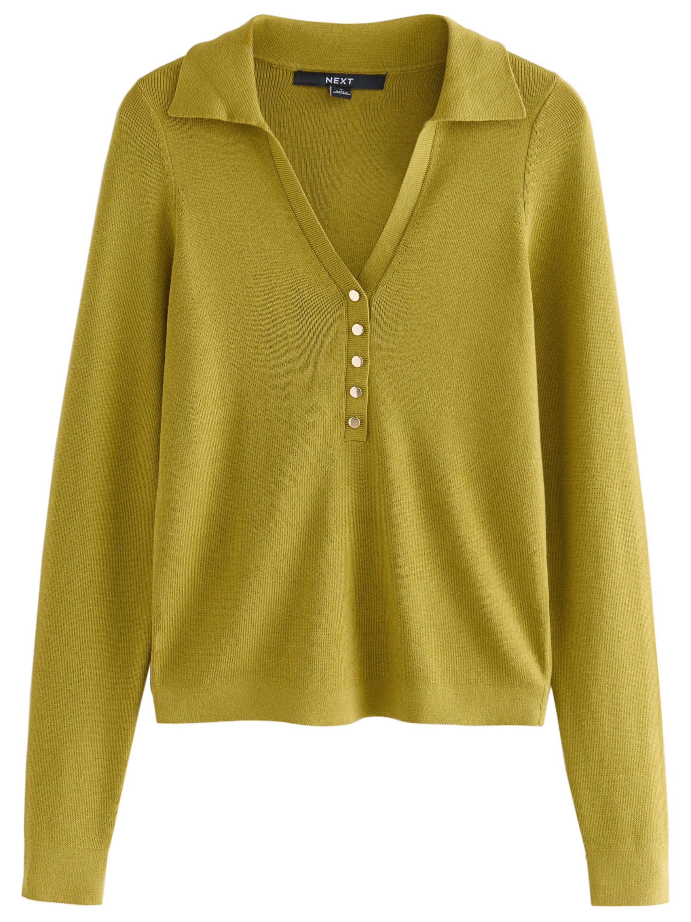 Next Sweater in Green: front