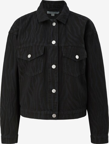 comma casual identity Between-Season Jacket in Black: front