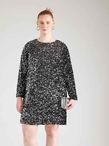 Abito da cocktail 'CARDAIZA' di ONLY Carmakoma in nero: frontale