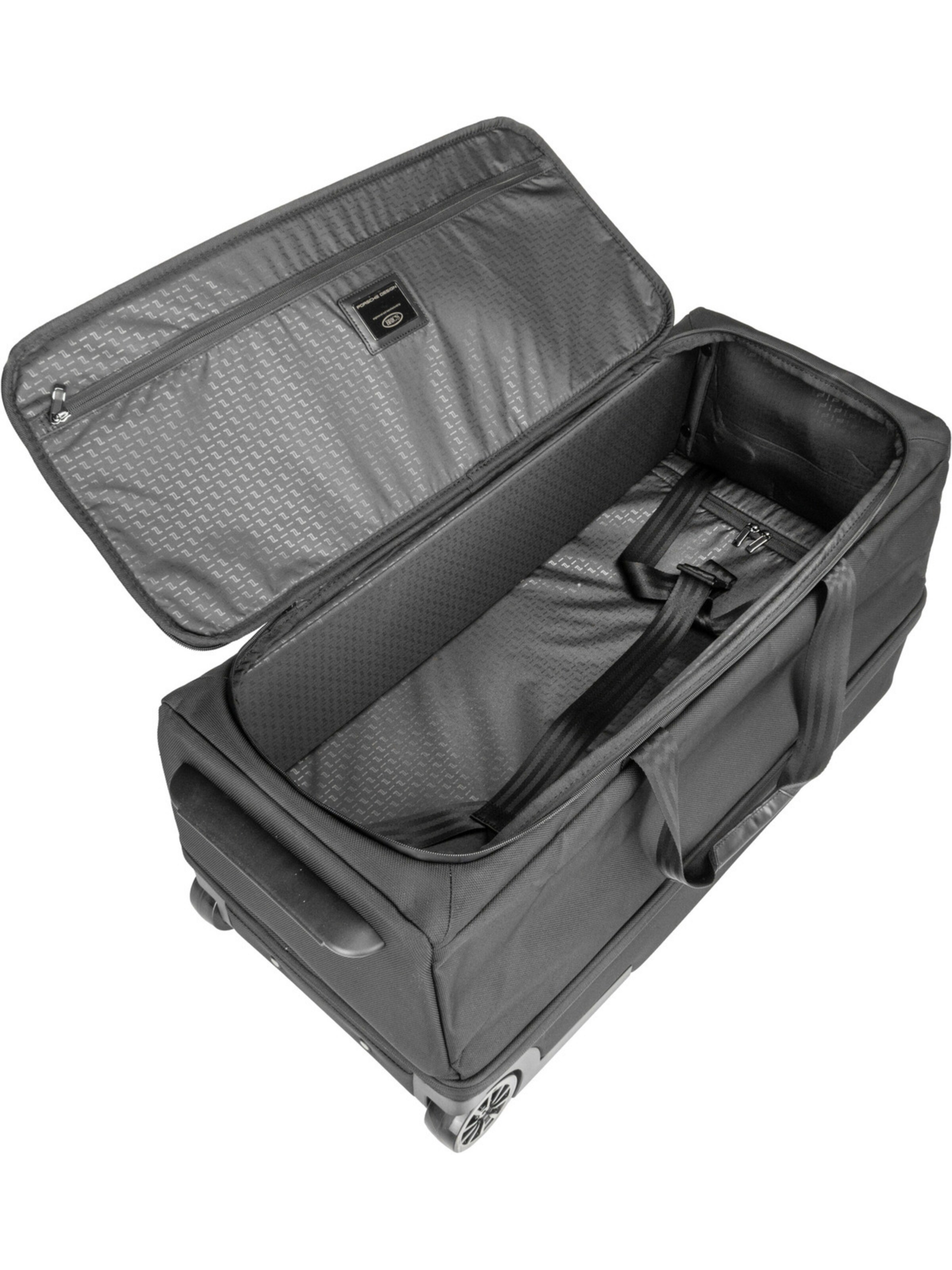 Porsche Design Travel Bag 'Roadster Rolling Duffle 30' in Black