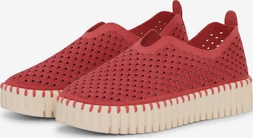 ILSE JACOBSEN Slip On 'Tulip' in Rot: Vorderseite