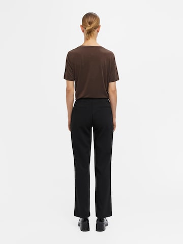 OBJECT Loose fit Pants 'Sigrid Cassie' in Black