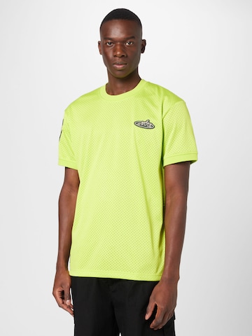 T-Shirt 'CLOVEN TONGUES' Grimey en vert : devant