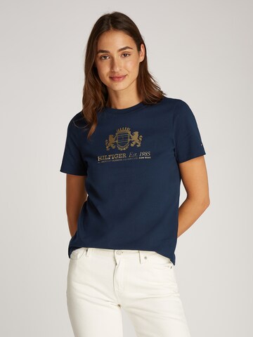 Maglietta di TOMMY HILFIGER in blu: frontale