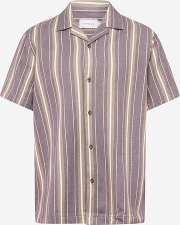 TOPMAN Regularny krój Koszula w kolorze fioletowy: przód