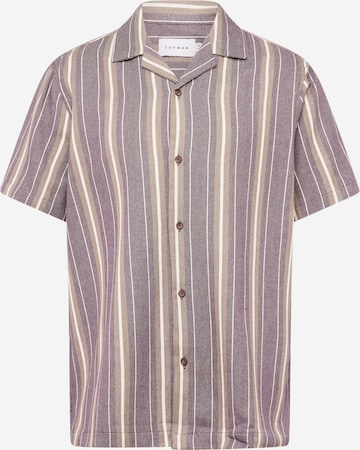purpurinė TOPMAN Standartinis modelis Marškiniai: priekis