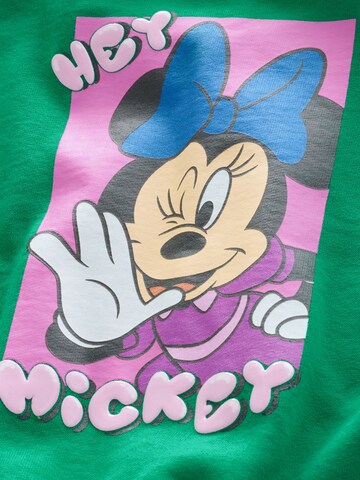 Next Bluzka sportowa 'Minnie Mouse' w kolorze zielony