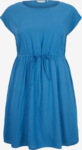 Tom Tailor Women + Dress in Blue: front