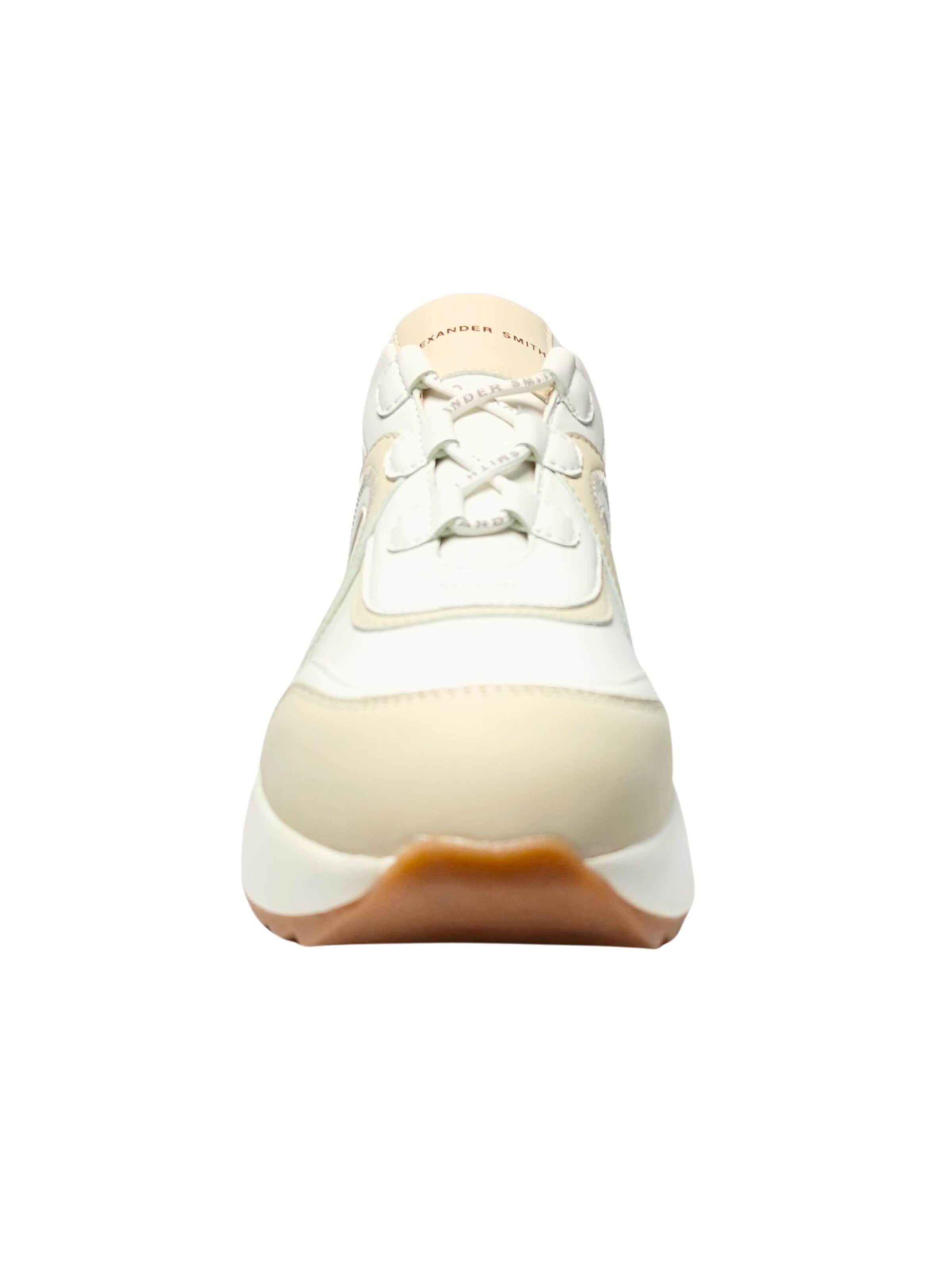Baskets basses Alexander Smith en blanc