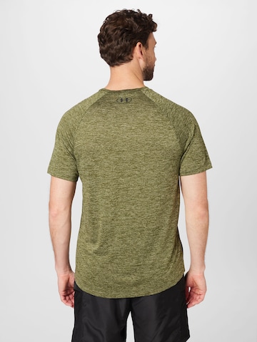 UNDER ARMOUR Regular Fit Funktionsshirt 'Tech 2.0' in Grün