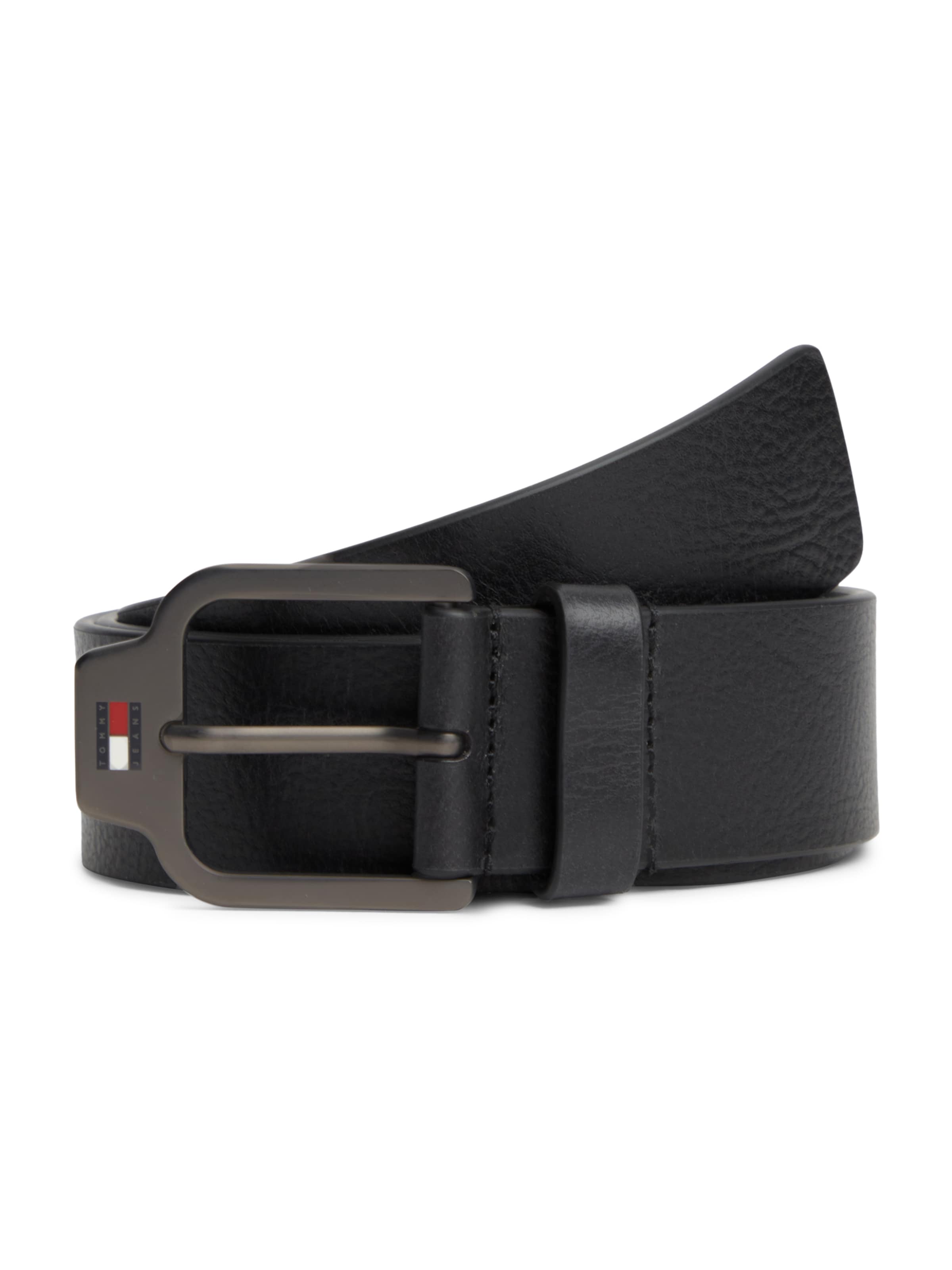 Tommy Jeans Belt 'SCANTON SEASONAL 4.0' in Black: front