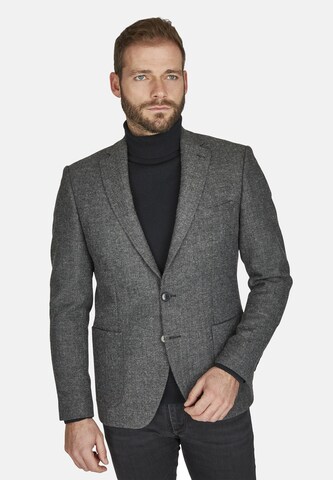 Coupe slim Veste de costume Steffen Klein en gris : devant