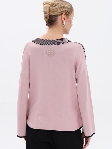 Passioni Oversized Sweater in Purple