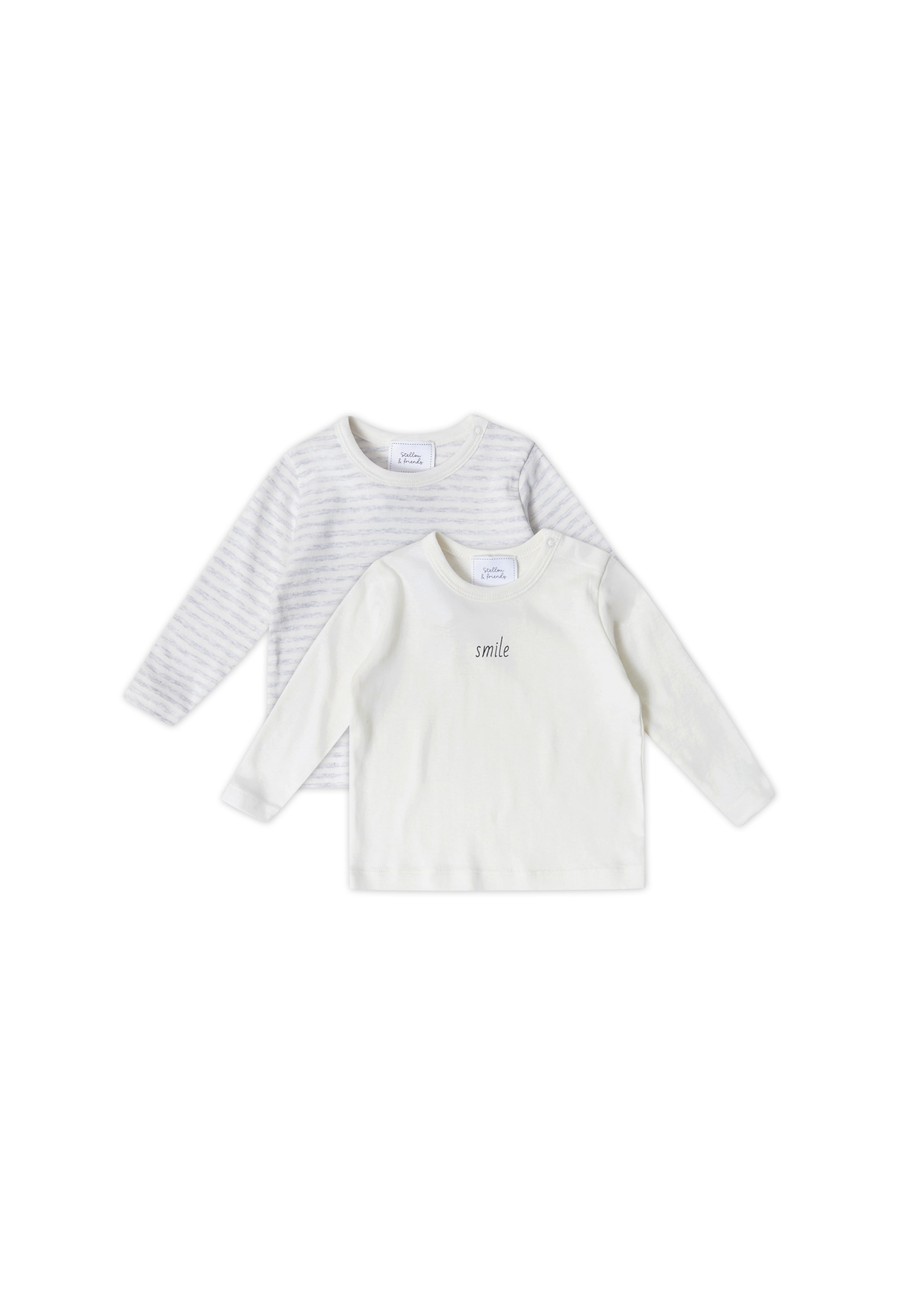 Stellou & Friends Shirt in Weiß: Vorderseite