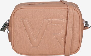 Borsa a tracolla 'Borsa a Tracolla Donna Pelle Virginia Rhinè Zip' di Virginia Rhinè in rosa: frontale