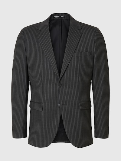 SELECTED Chaqueta tipo saco para negocios en gris / blanco, Vista del producto