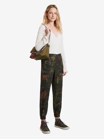 Desigual Tapered Pants in Green