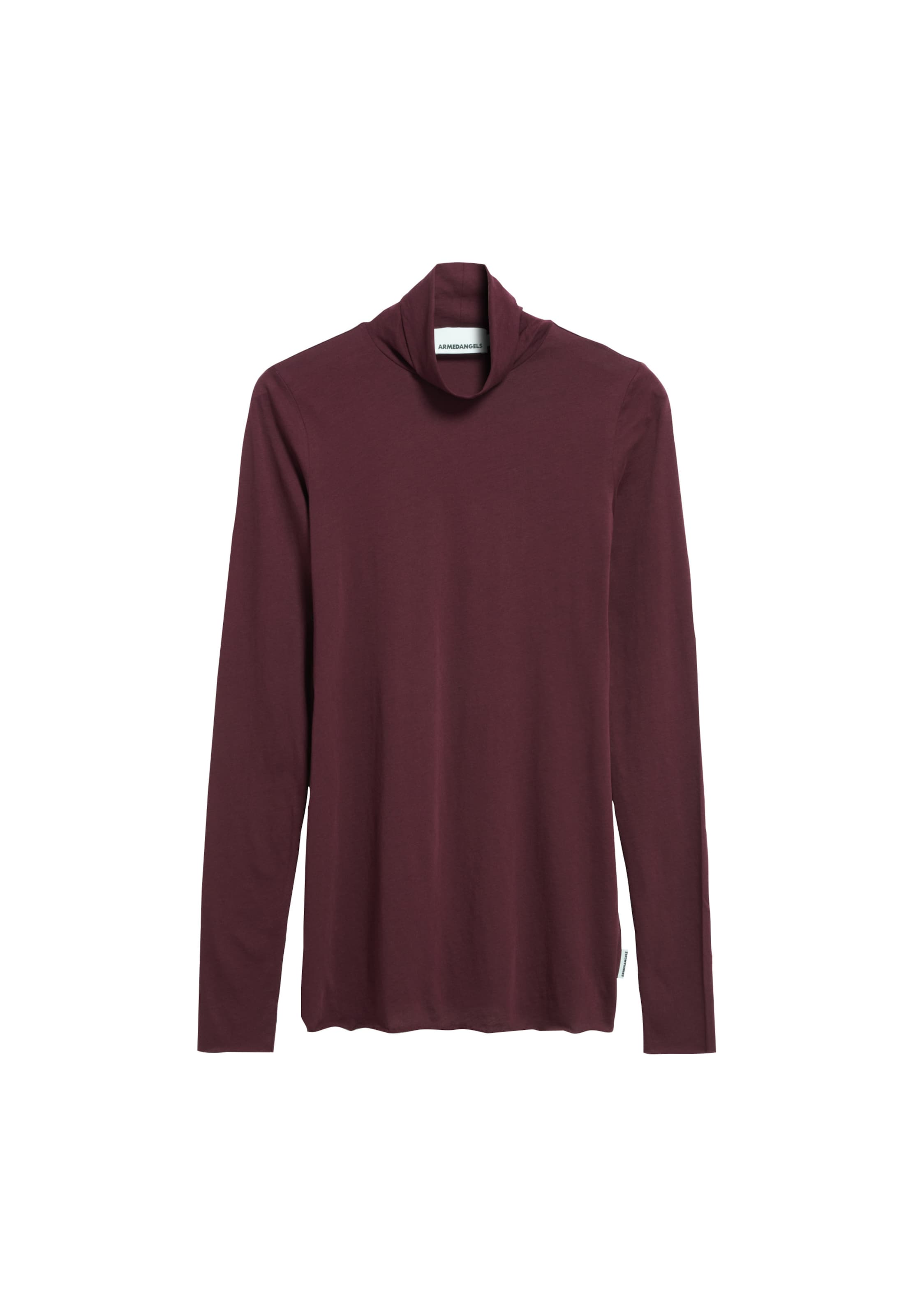 ARMEDANGELS Longsleeve SOFT in Rot: Vorderseite