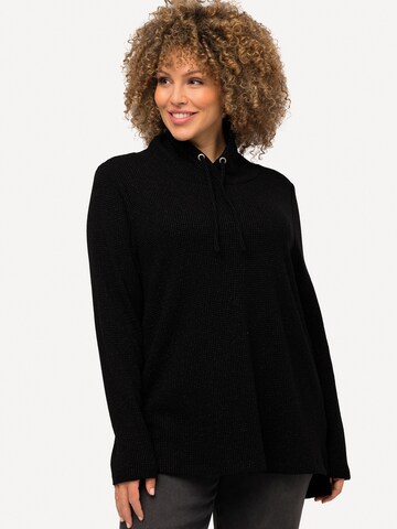 Sweat-shirt Ulla Popken en noir