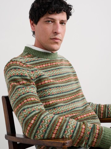 Pull-over 'Carracks' Seasalt Cornwall en vert