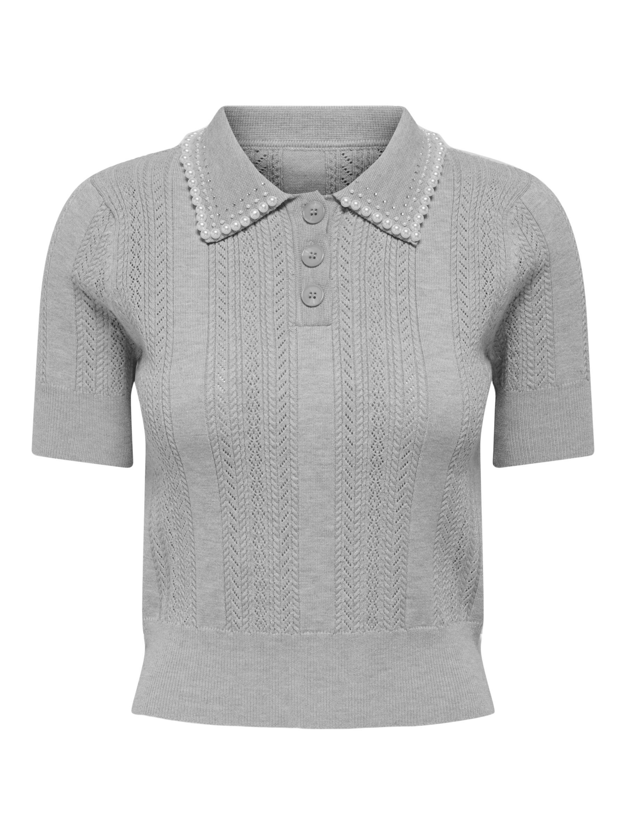 ONLY Pullover i grå: forside