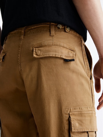 Regular Pantalon Pull&Bear en marron