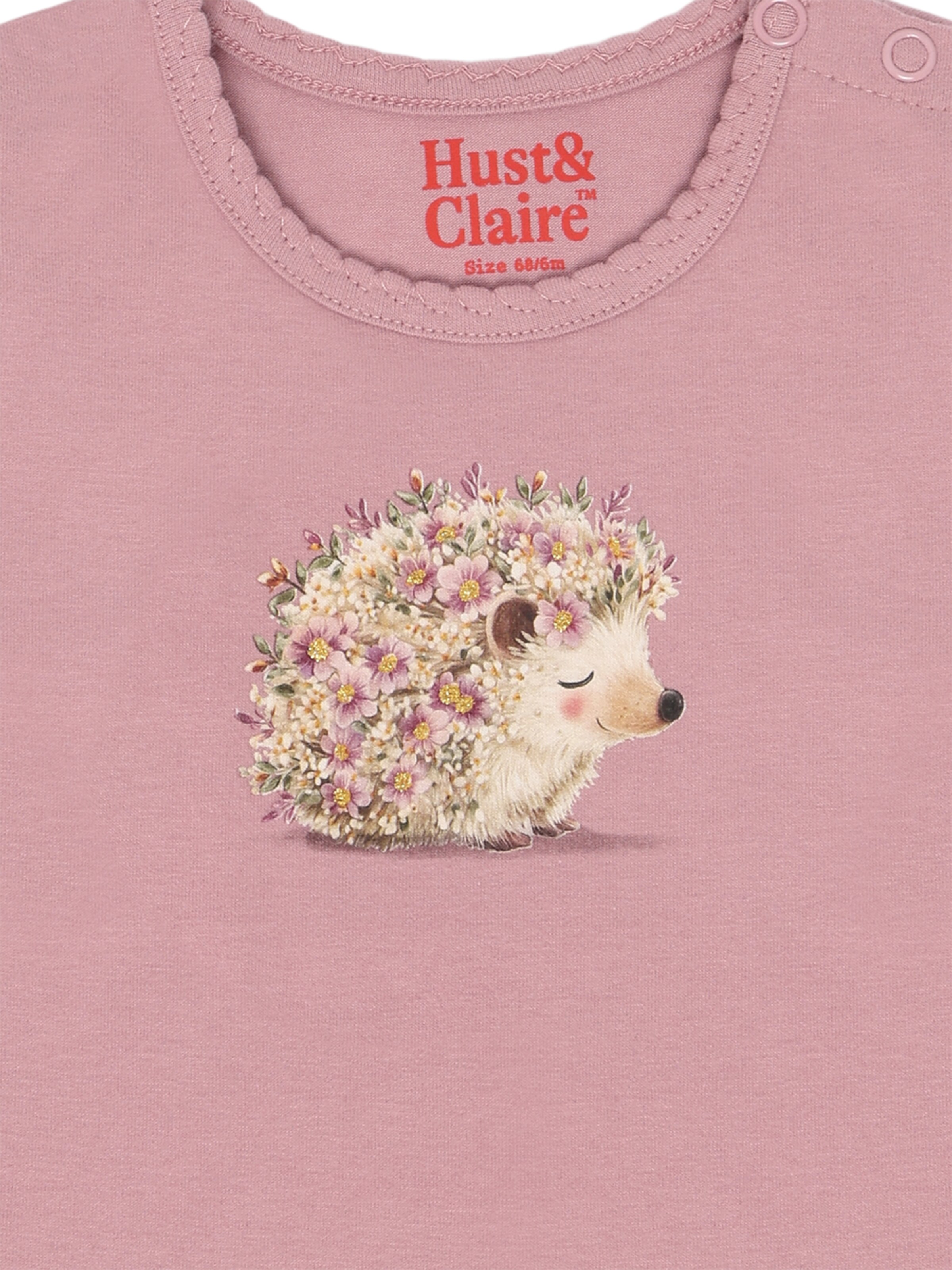 Hust & Claire Shirt 'Anna Mouse' in Pink