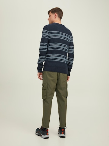 JACK & JONES Tapered Cargobroek 'Bill Cullen' in Groen