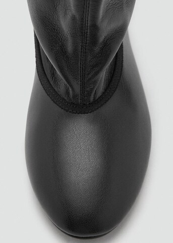 MANGO Ankle Boots in Black