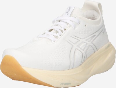 ASICS Chaussure de course 'Nimbus 25' en argent / blanc, Vue avec produit