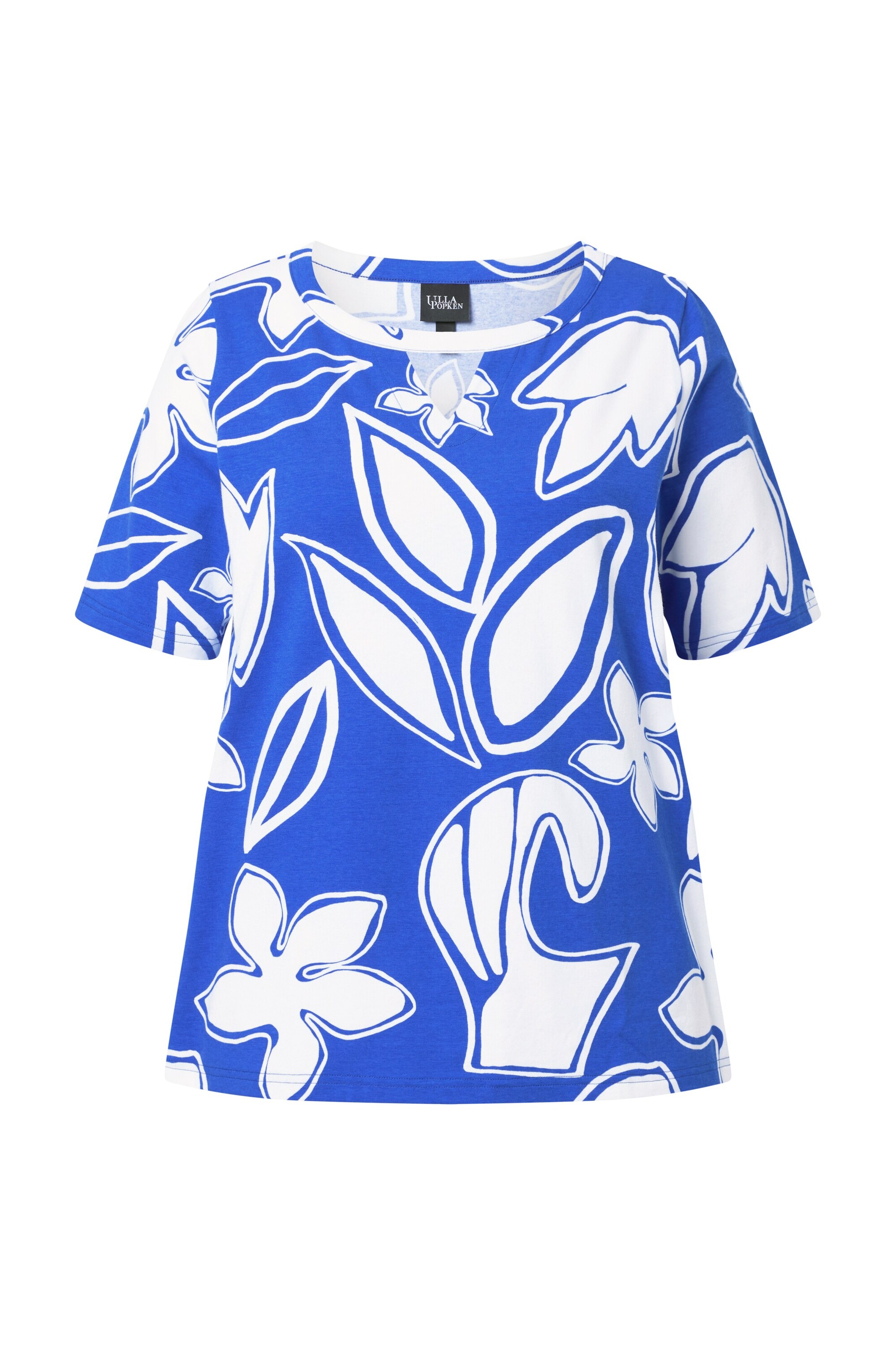 Ulla Popken Shirt in Blau: Vorderseite