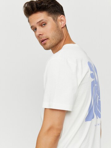 mazine T-Shirt ' Stundon Printed T ' in Weiß