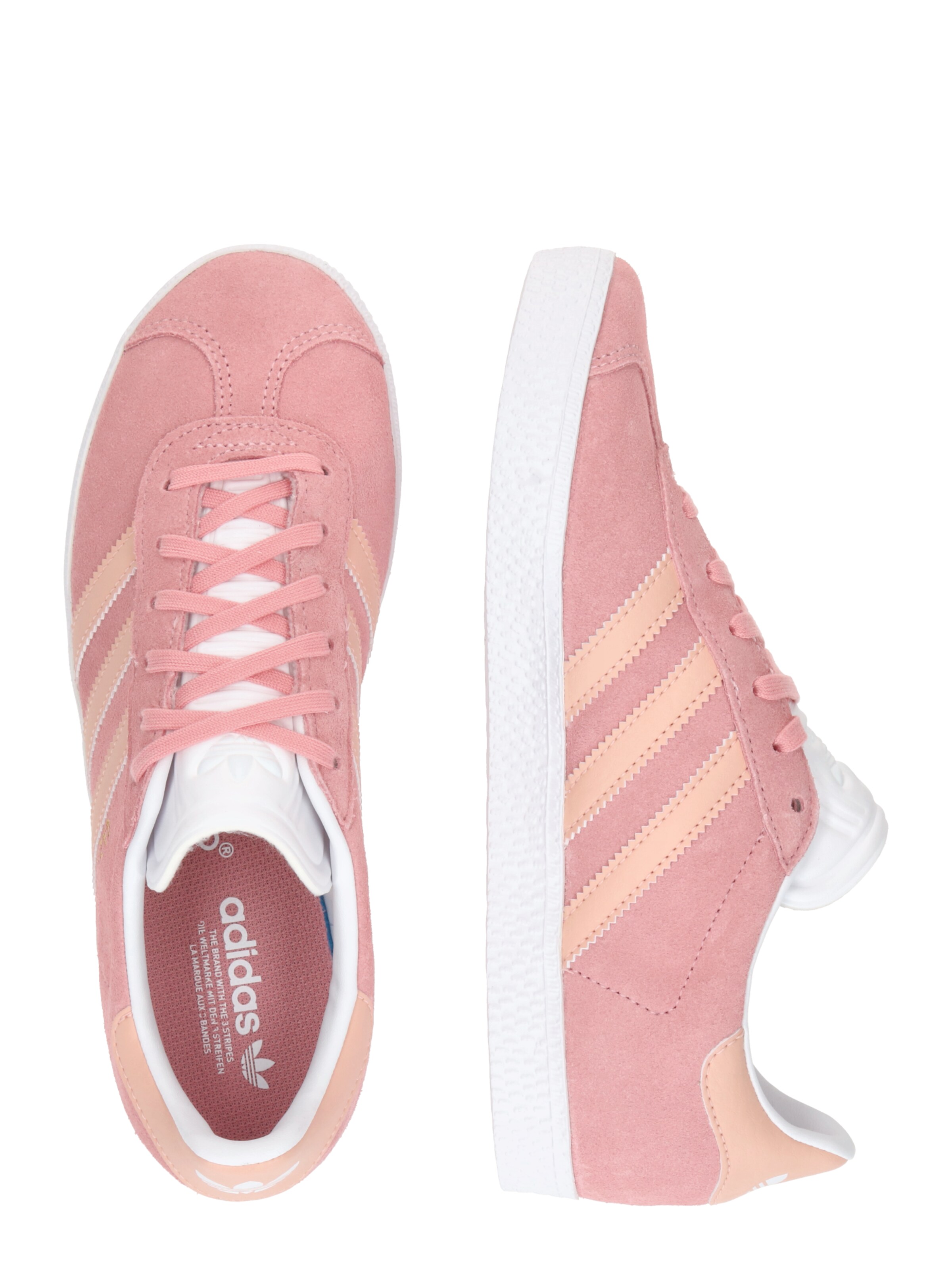 ADIDAS ORIGINALS Сникърси 'Gazelle' в розово