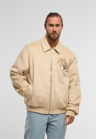 Veste mi-saison Karl Kani en beige
