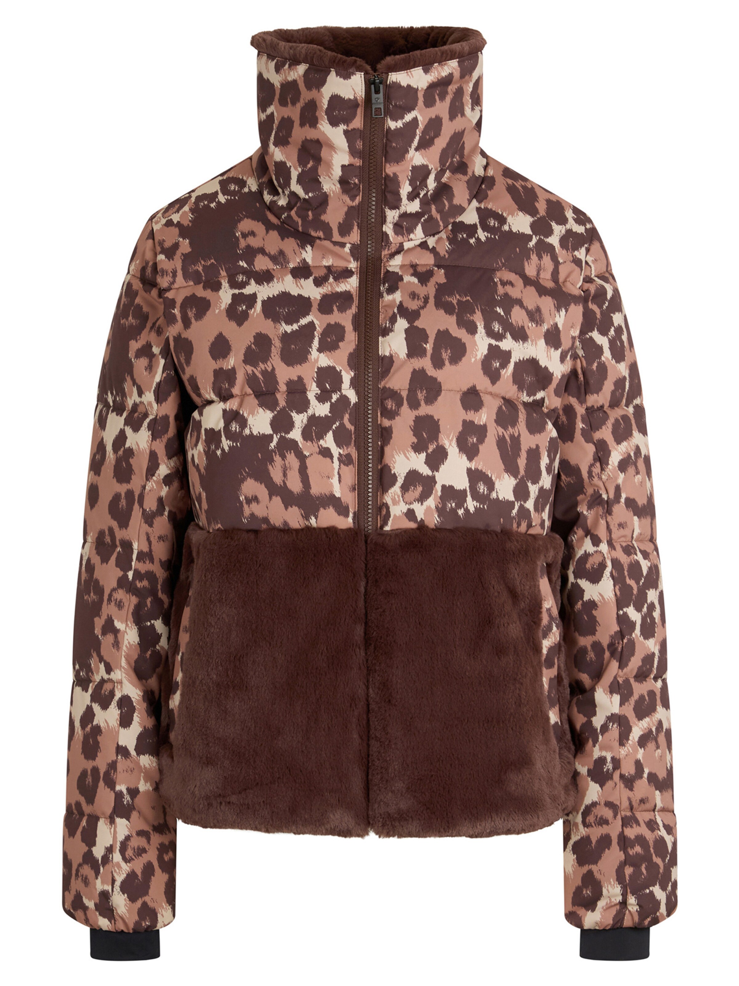 ZIENER Outdoor Jacket 'TAYLIE ' in Brown: front