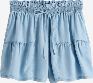Next Loosefit Housut värissä sininen: etupuoli