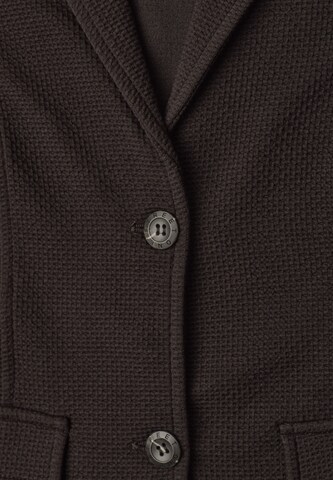 STREET ONE Basic Blazer mit Struktur in Braun