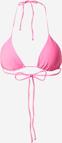 Top per bikini di NLY by Nelly in rosa: frontale