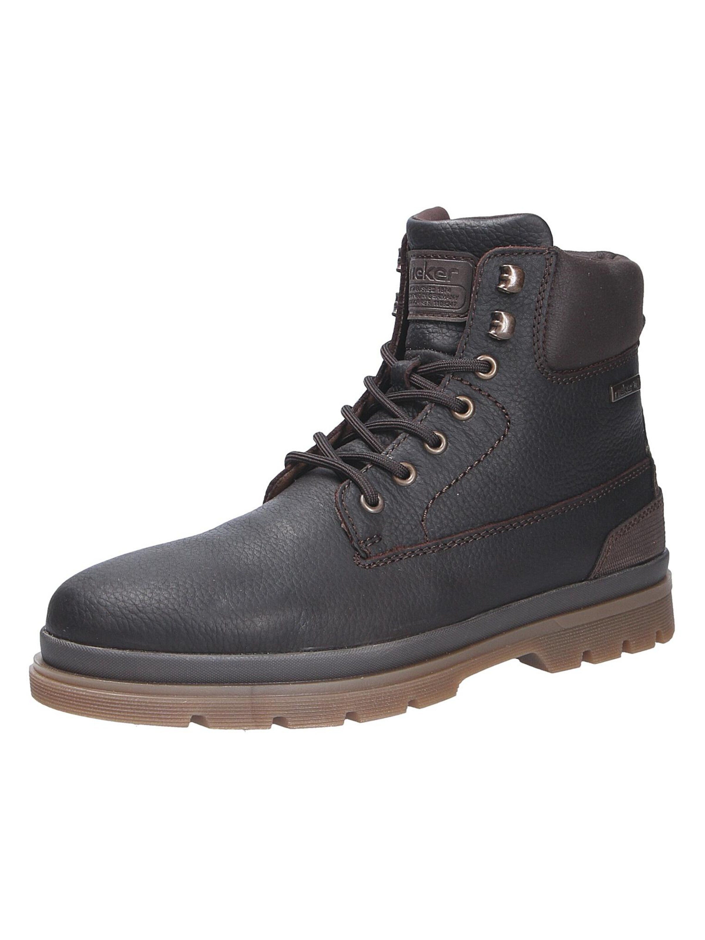 Boots stringati di Rieker in marrone: frontale