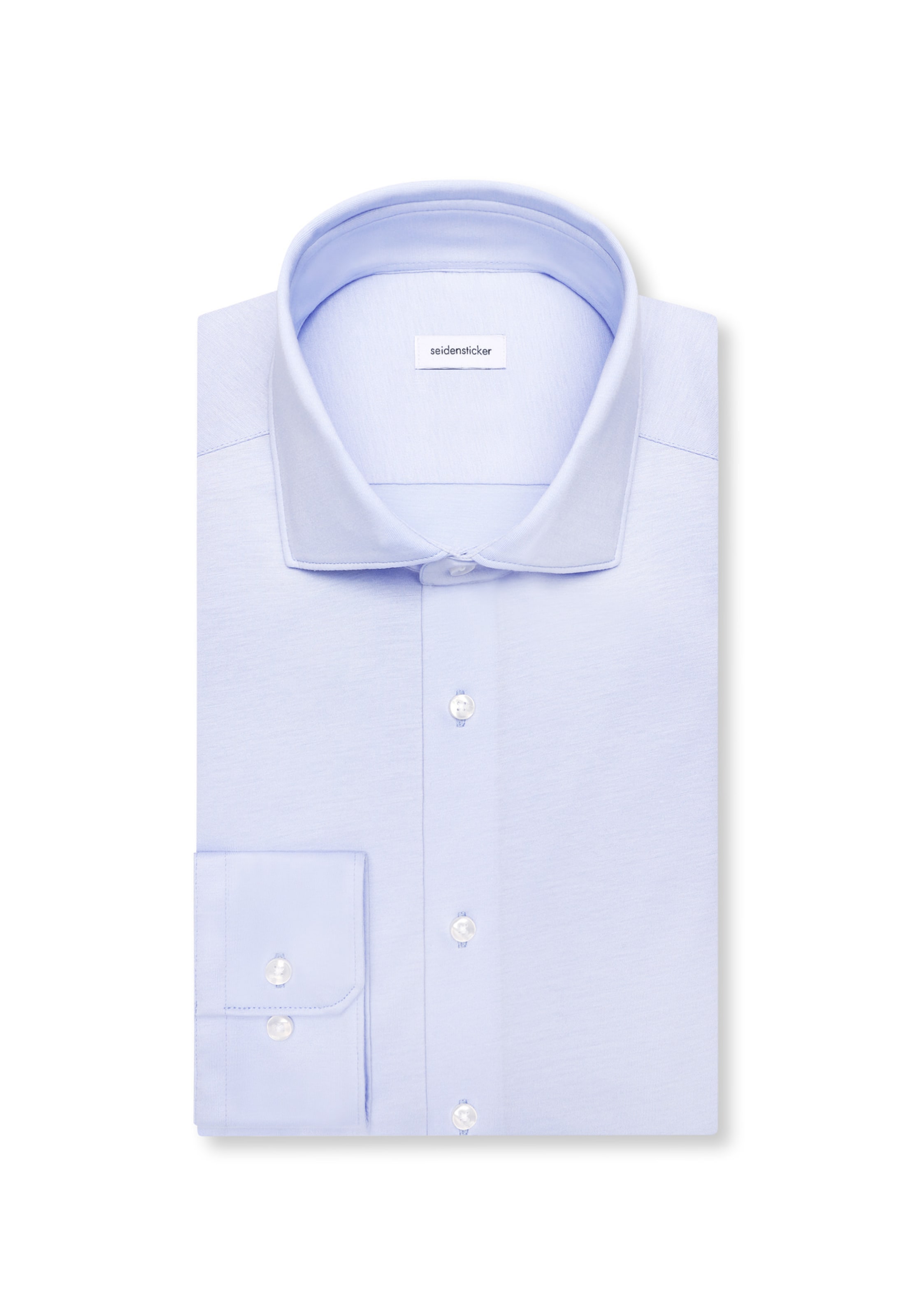 SEIDENSTICKER Slim Fit Businesshemd in Blau