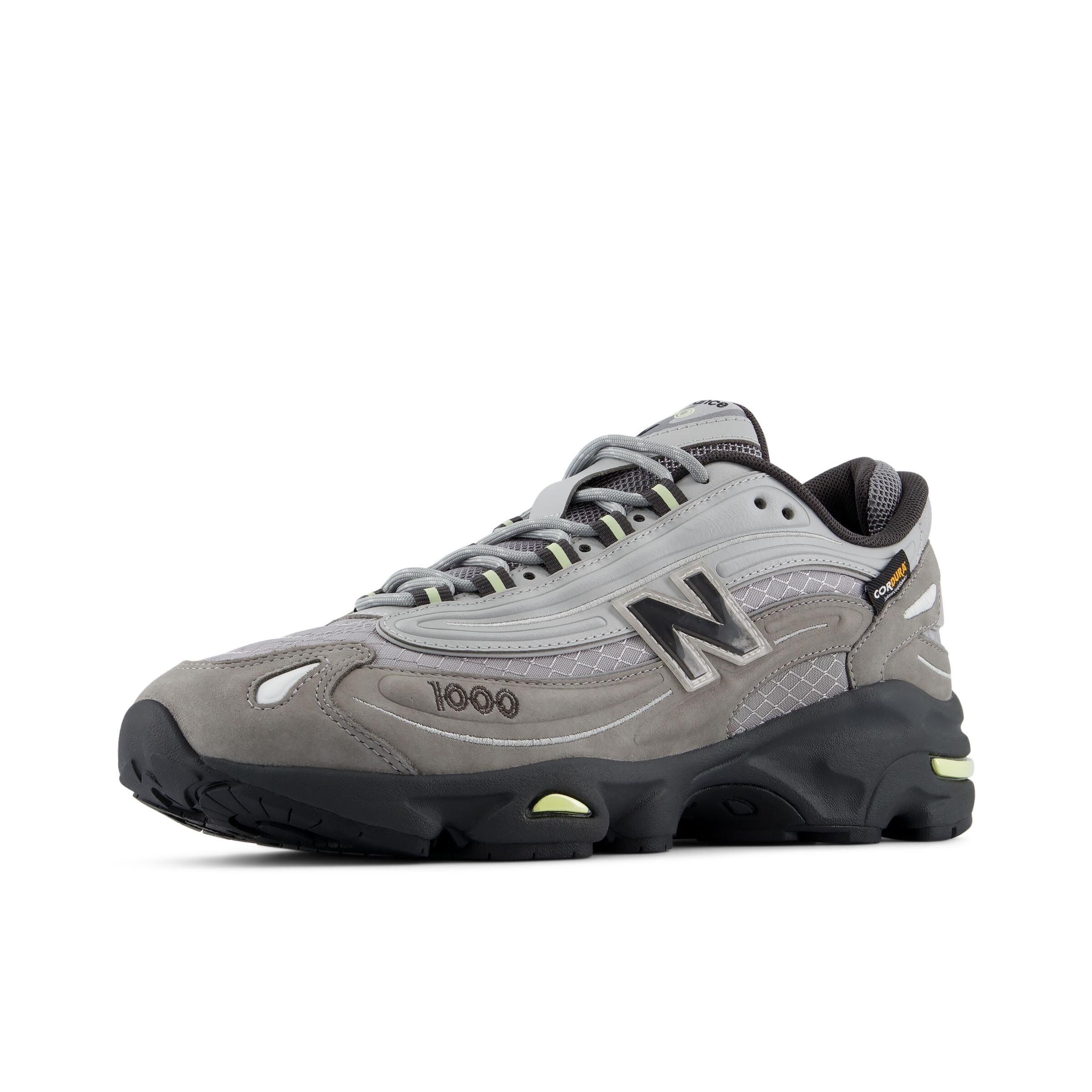 Baskets basses '1000' new balance en gris : devant